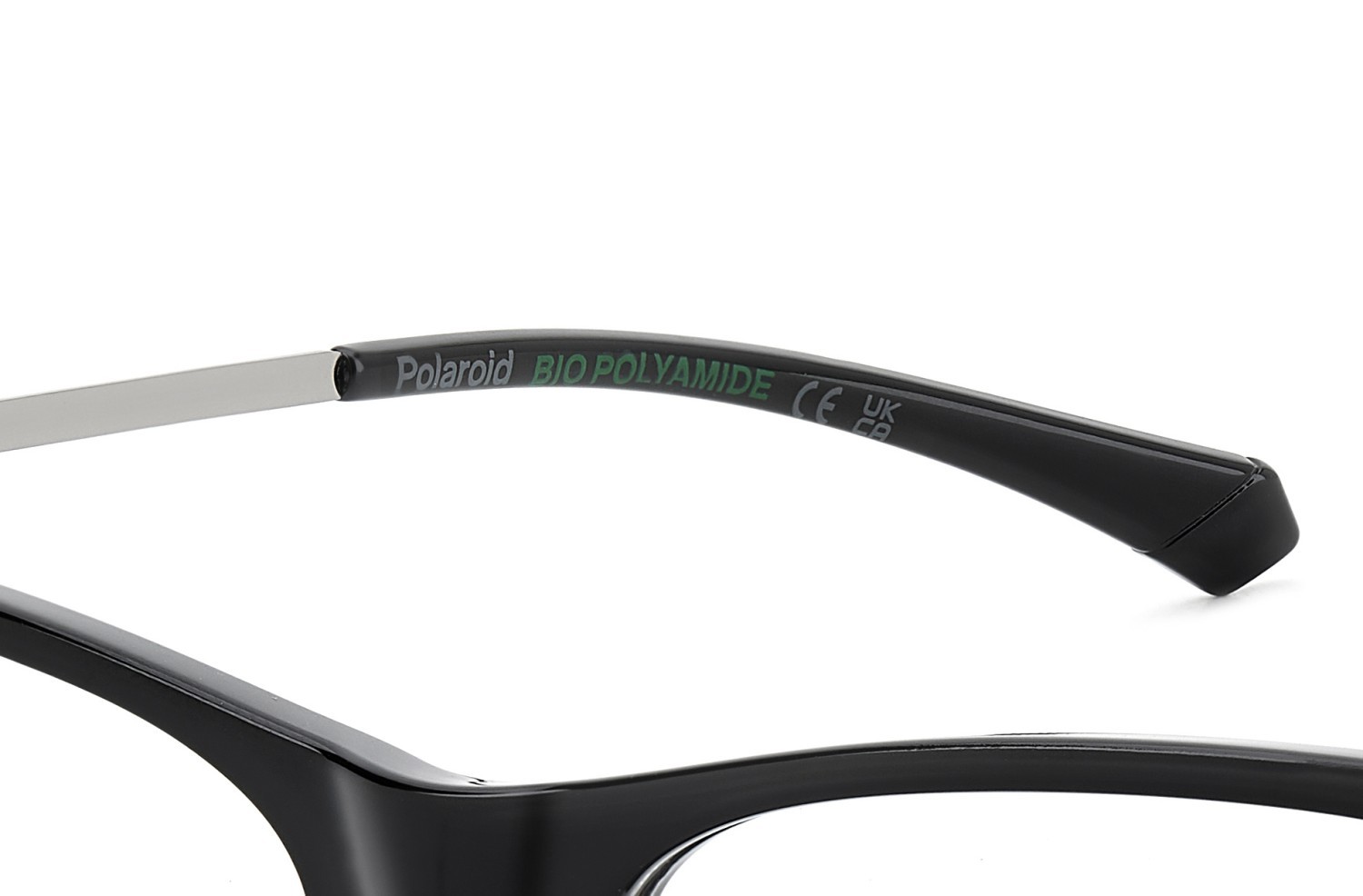 Eyeglasses Polaroid Pld D549/G 108837 807 color black shape rectangle 