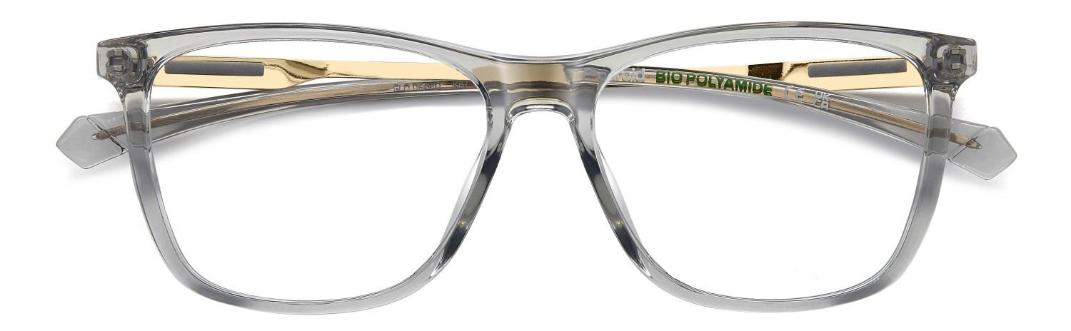 Eyeglasses Polaroid Pld D549/G 108837 KB7 color grey shape rectangle 