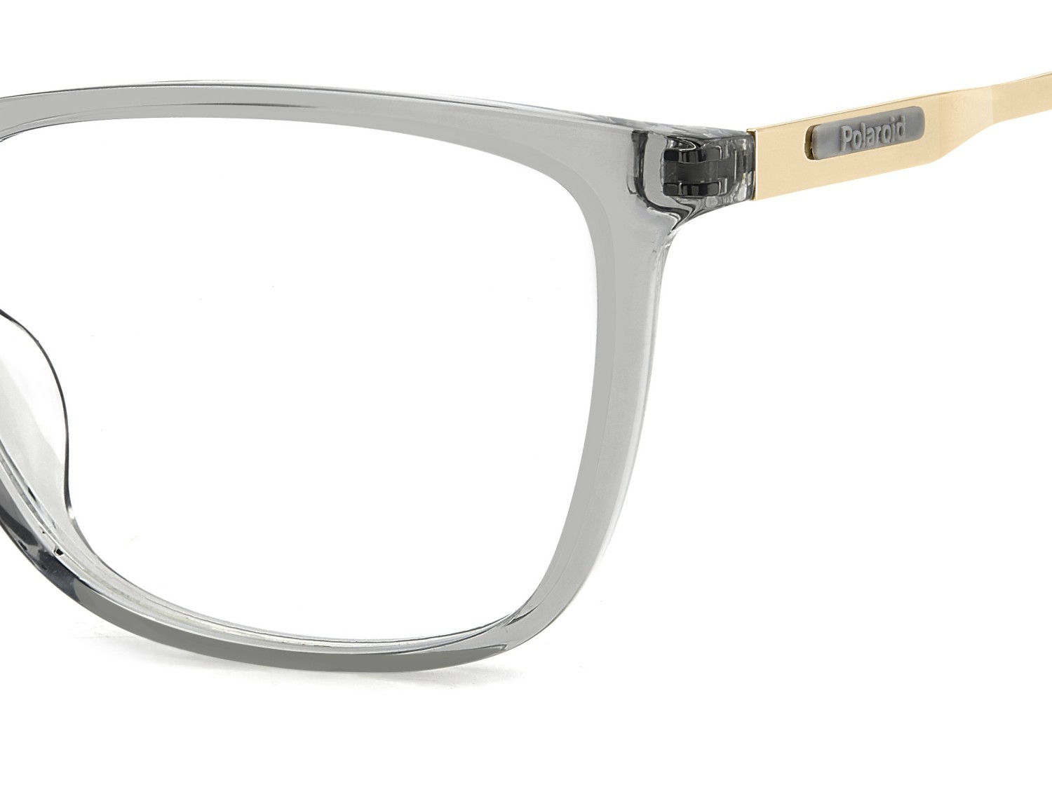 Eyeglasses Polaroid Pld D549/G 108837 KB7 color grey shape rectangle 