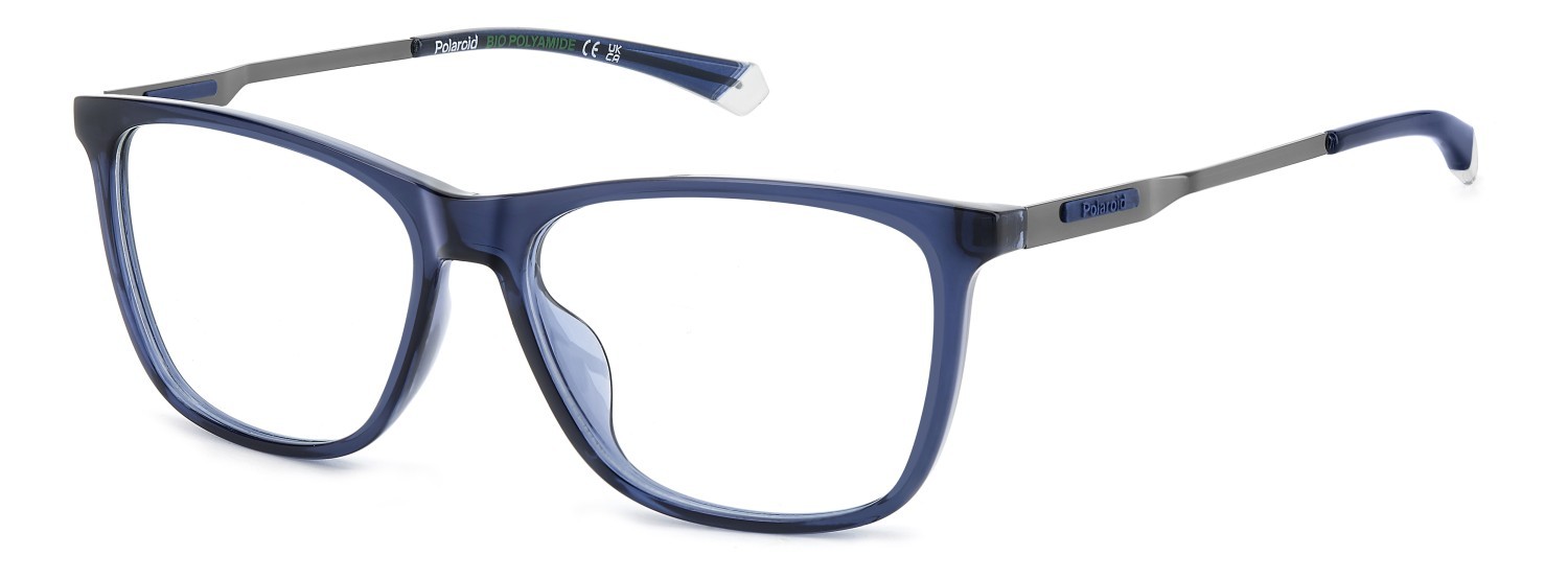 Eyeglasses Polaroid Pld D549/G 108837 PJP color blue shape rectangle 