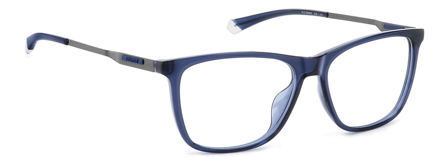 Eyeglasses Polaroid Pld D549/G 108837 PJP color blue shape rectangle 
