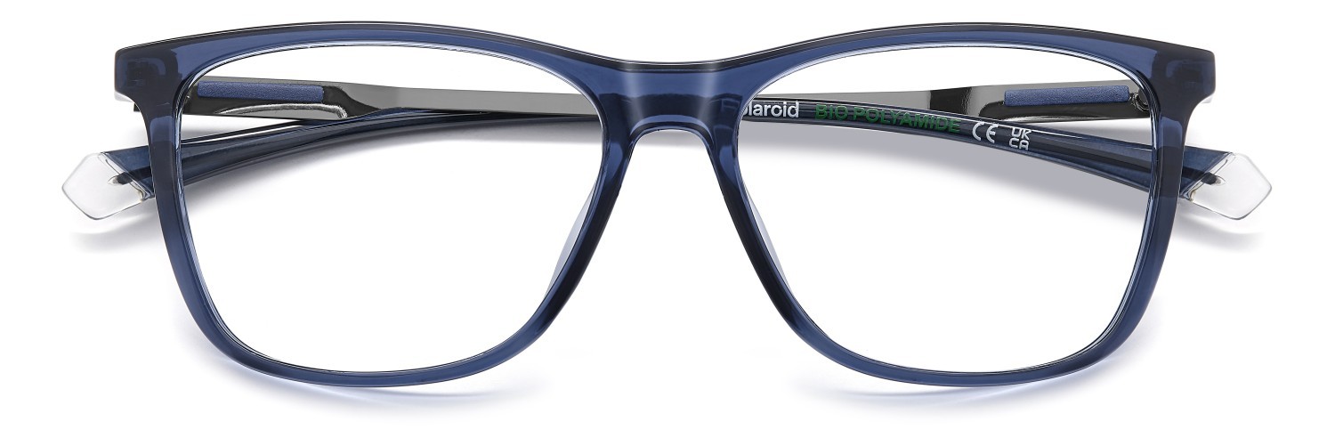 Eyeglasses Polaroid Pld D549/G 108837 PJP color blue shape rectangle 
