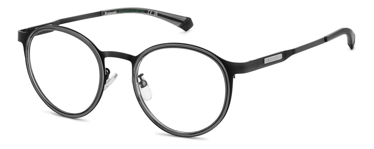 Eyeglasses Polaroid Pld D550/G 108838 807 color black shape pantos 