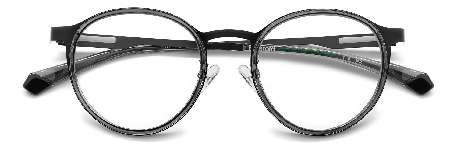 Eyeglasses Polaroid Pld D550/G 108838 807 color black shape pantos 