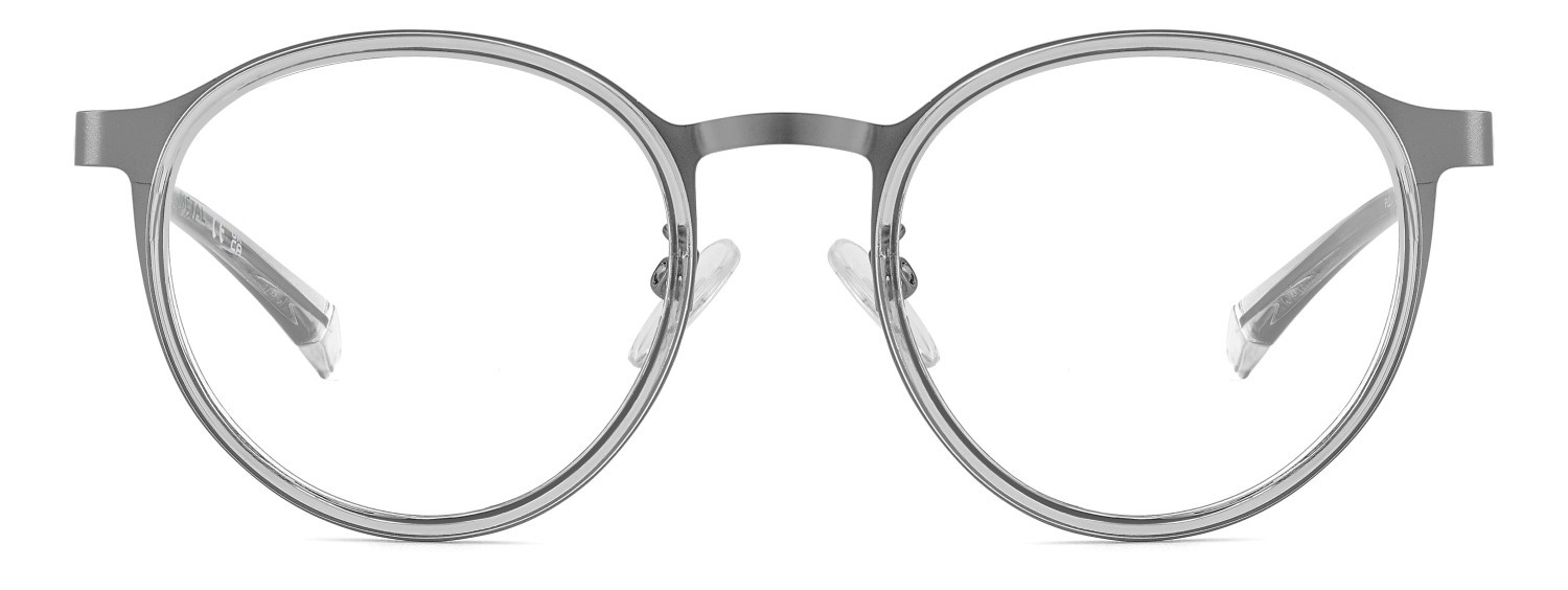 Eyeglasses Polaroid Pld D550/G 108838 R81 color matte ruthenium shape pantos 