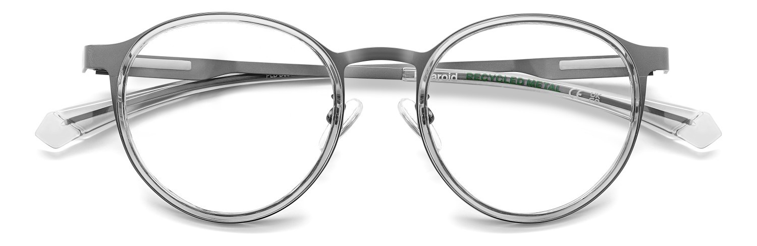 Eyeglasses Polaroid Pld D550/G 108838 R81 color matte ruthenium shape pantos 