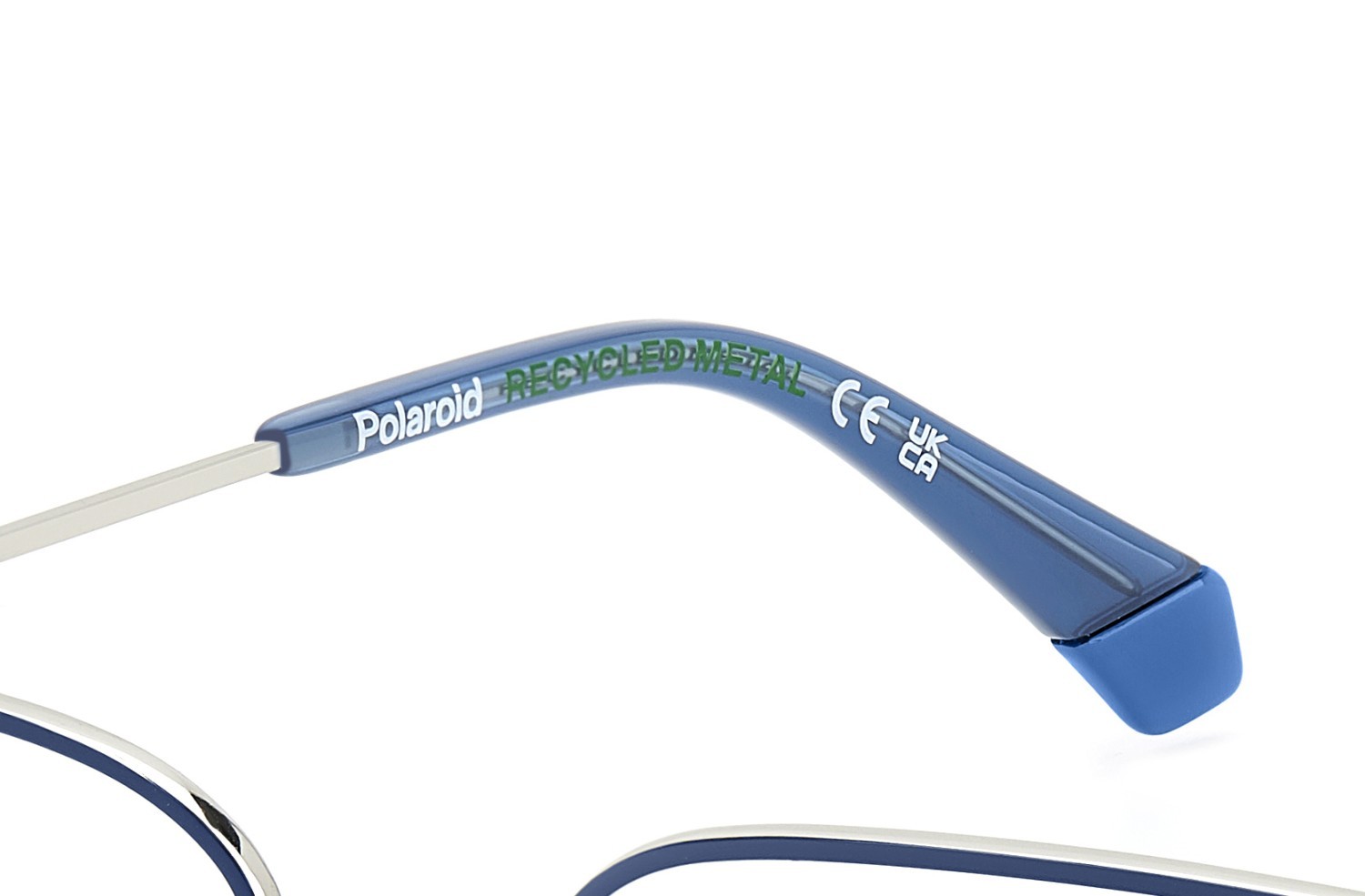 Eyeglasses Polaroid Pld D538 108842 DOH color palladium blue shape rectangle 