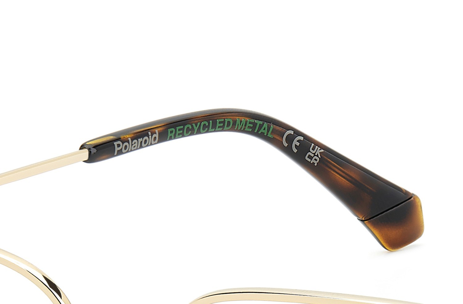 Eyeglasses Polaroid Pld D538 108842 J5G color gold shape rectangle 
