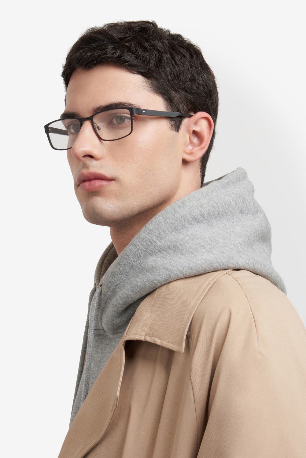 Occhiali da vista Tommy Hilfiger Th 2146 108843 807 colore black forma rettangolare 