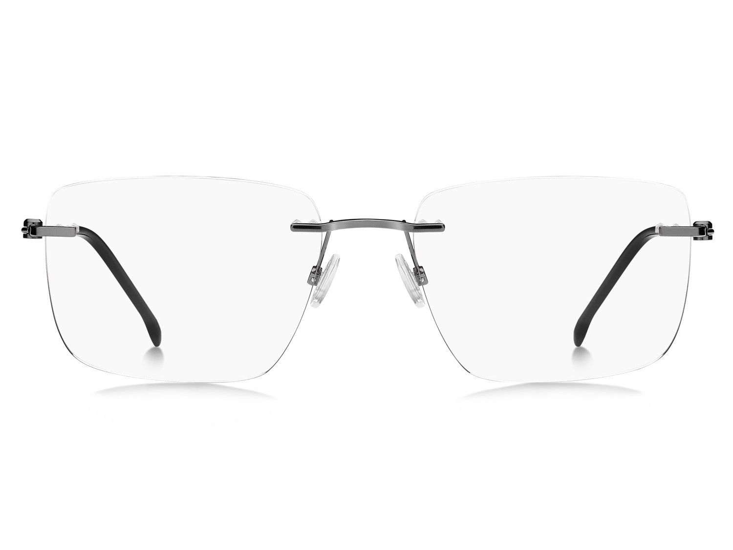 Eyeglasses Hugo Boss 1706/F 108847 V81 color dark ruthenium black shape rectangle 