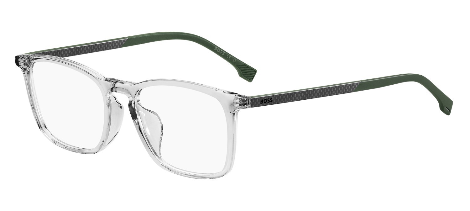Eyeglasses Hugo Boss 1716/F 108849 63M color crystal grey shape rectangle 