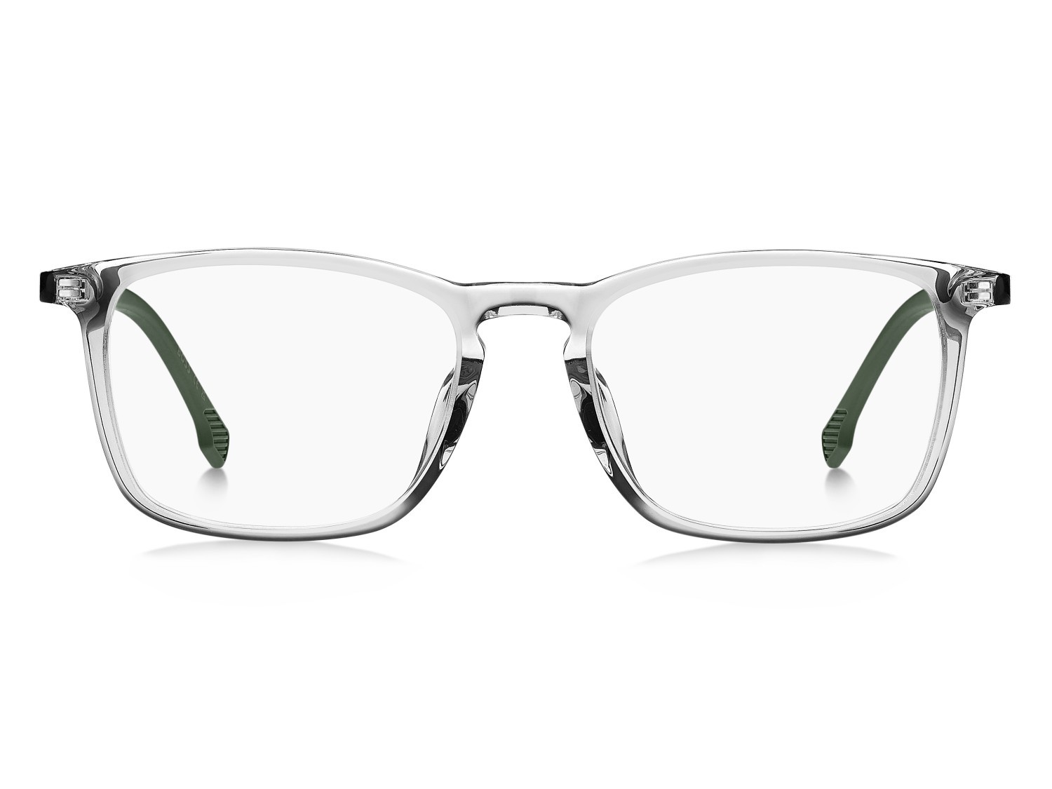 Eyeglasses Hugo Boss 1716/F 108849 63M color crystal grey shape rectangle 