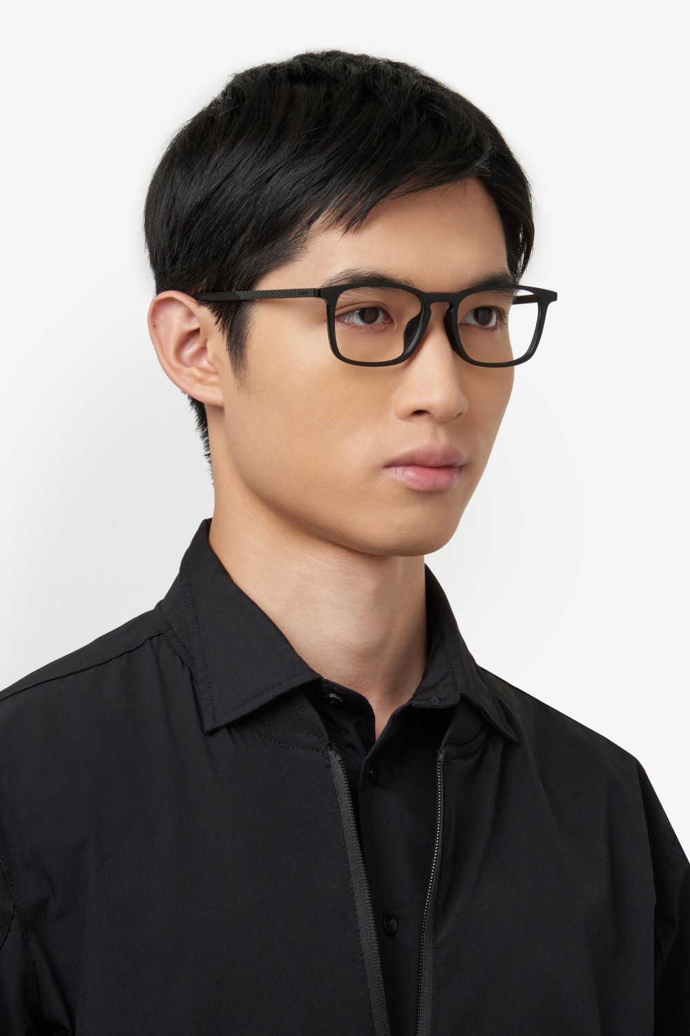 Eyeglasses Hugo Boss 1716/F 108849 807 color black shape rectangle 