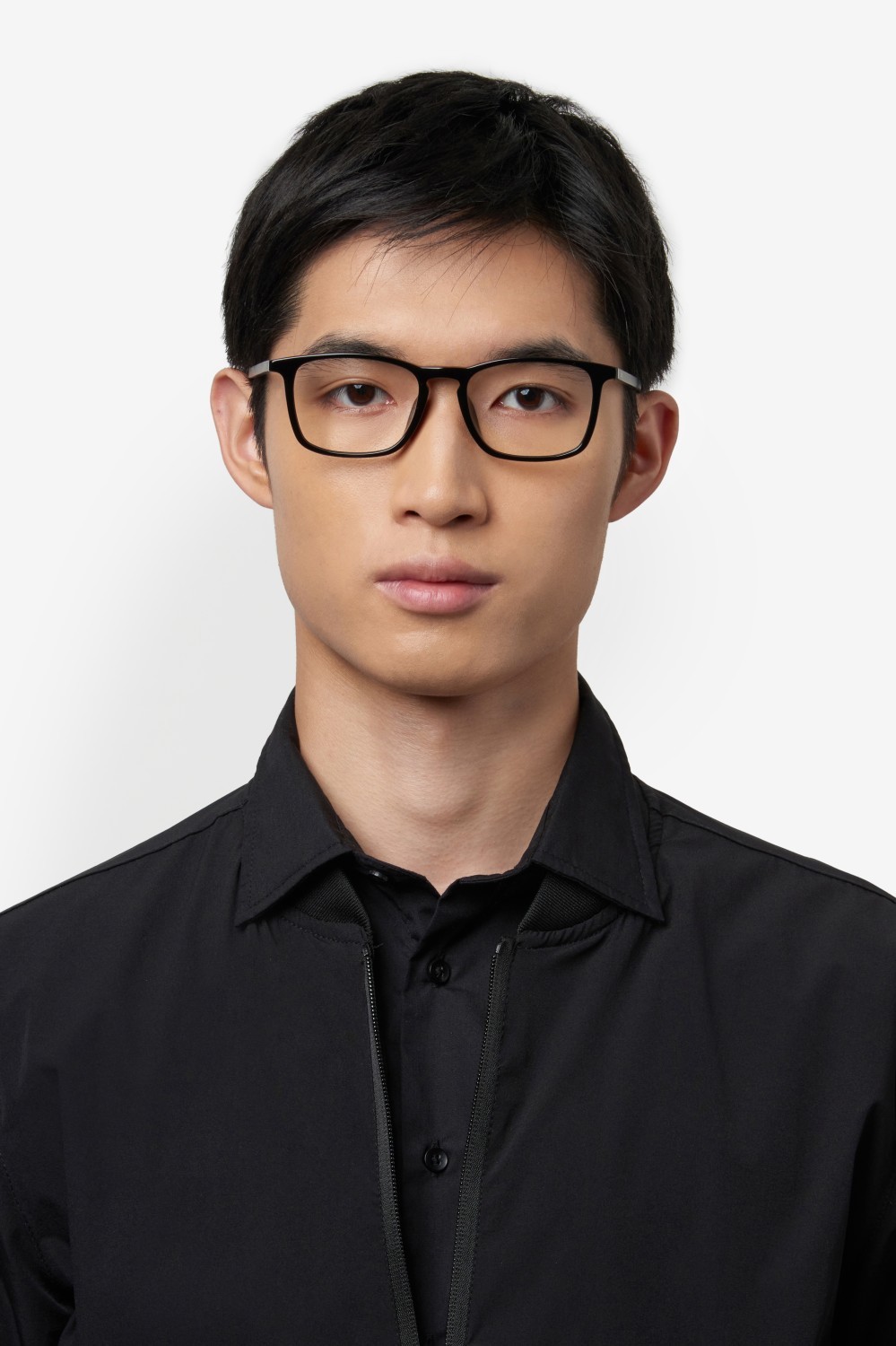 Eyeglasses Hugo Boss 1716/F 108849 807 color black shape rectangle 