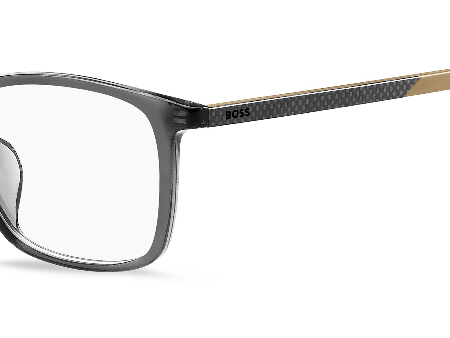 Eyeglasses Hugo Boss 1716/F 108849 KB7 color grey shape rectangle 