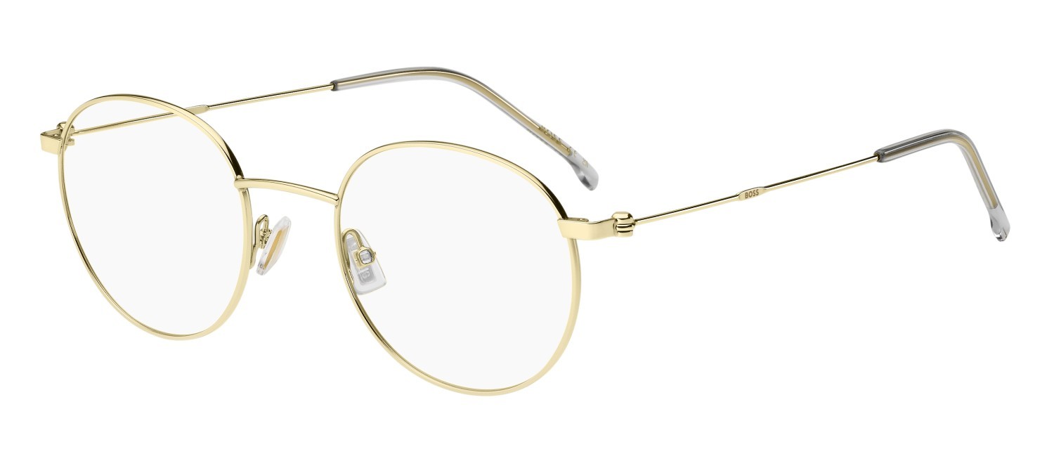 Brillen Hugo Boss 1705 108850 J5G farbe gold form pantos 