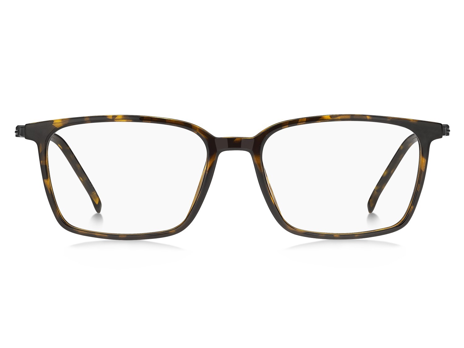 Eyeglasses Hugo Boss 1704 108853 581 color havana black shape rectangle 