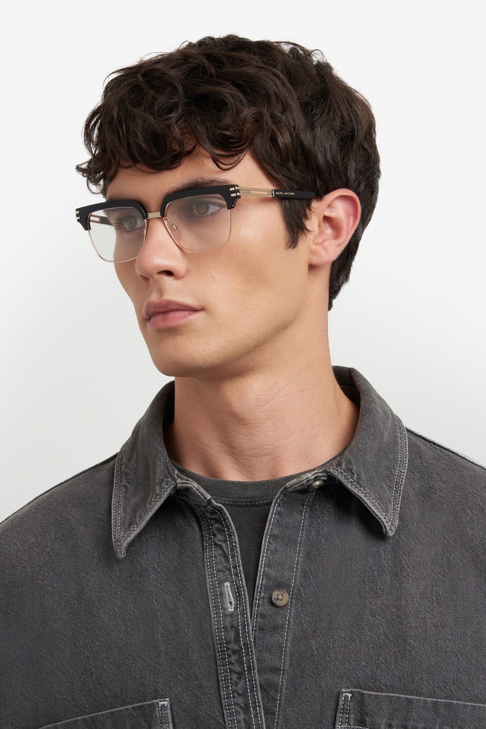 Eyeglasses Marc Jacobs 786 108859 RHL color gold black_ shape rectangle 