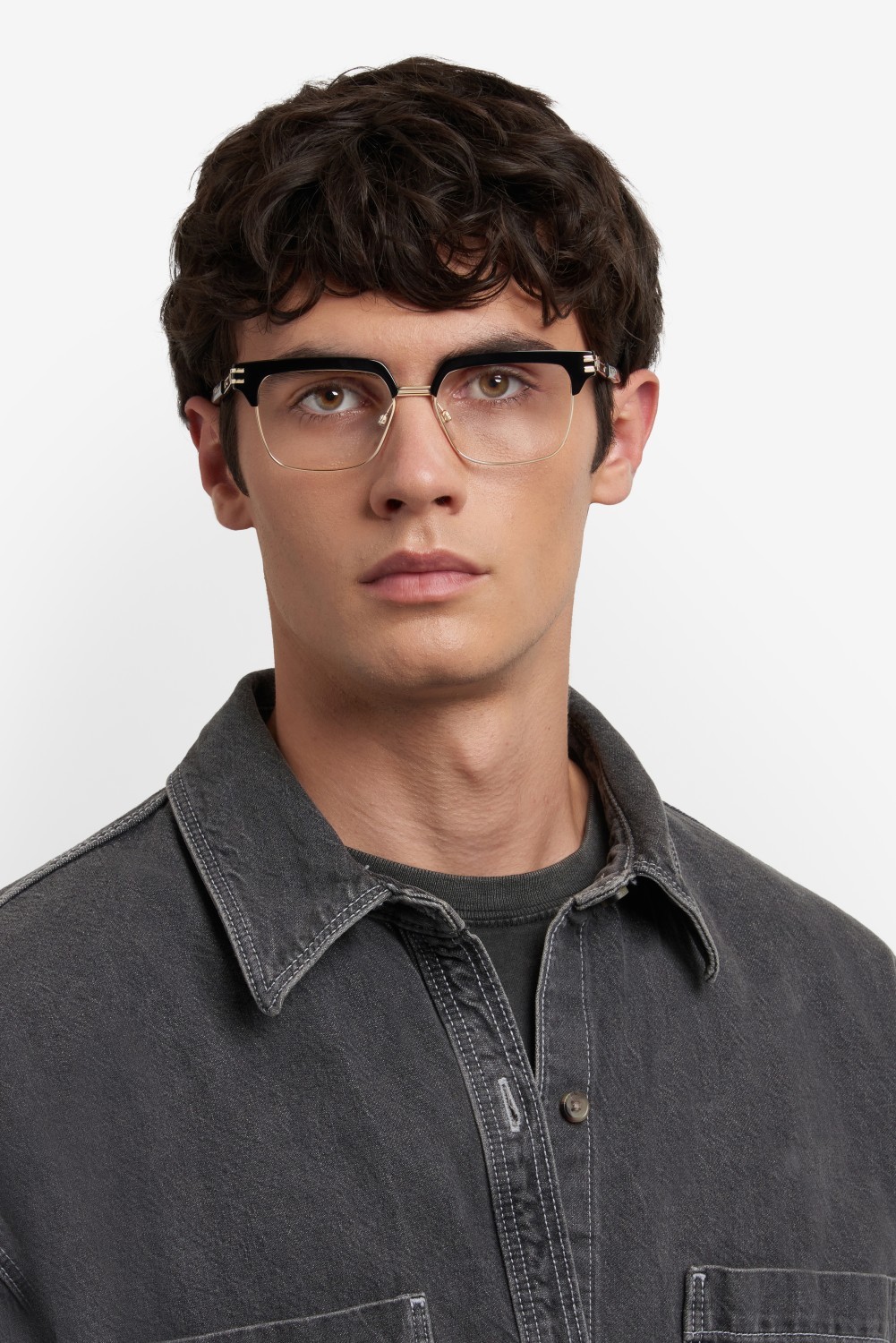 Eyeglasses Marc Jacobs 786 108859 RHL color gold black_ shape rectangle 