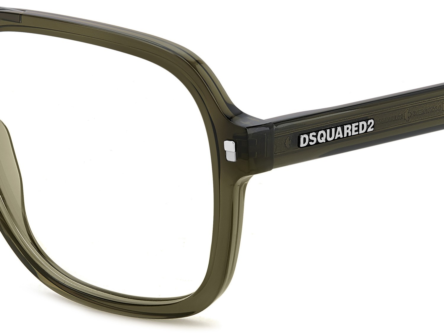 Occhiali da vista Dsquared2 D2 0145 108861 1ED colore green forma quadrato 