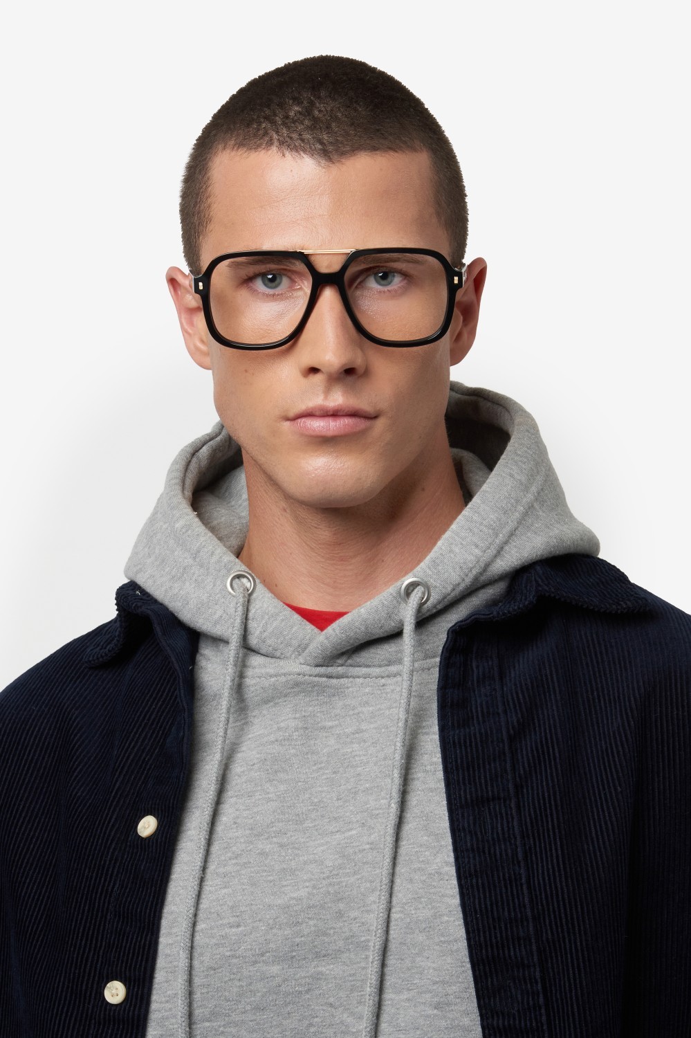 Occhiali da vista Dsquared2 D2 0145 108861 807 colore black forma quadrato 