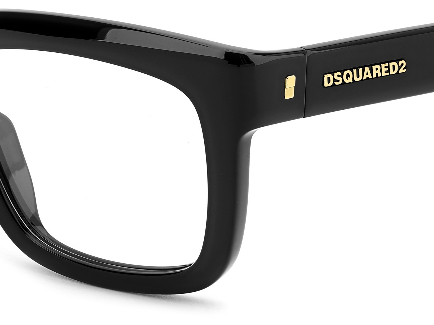 Occhiali da vista Dsquared2 D2 0144 108863 807 colore black forma rettangolare 