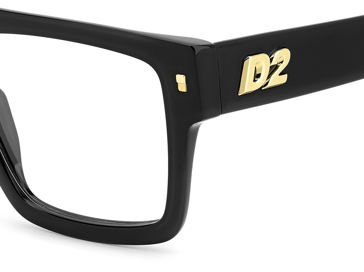 Occhiali da vista Dsquared2 D2 0147 108864 807 colore black forma rettangolare 