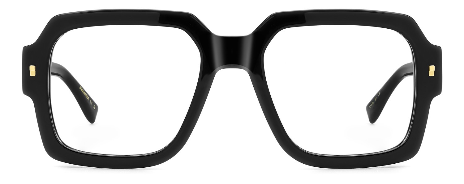 Occhiali da vista Dsquared2 D2 0148 108865 807 colore black forma quadrato 