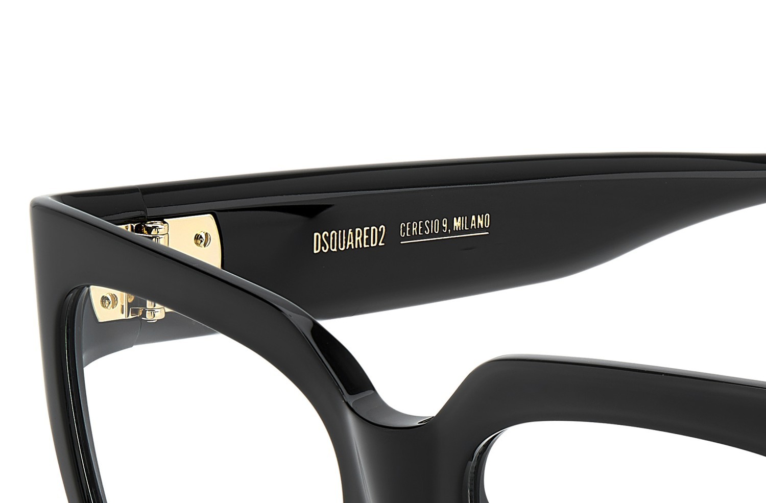 Occhiali da vista Dsquared2 D2 0151/G 108866 807 colore black forma rettangolare 