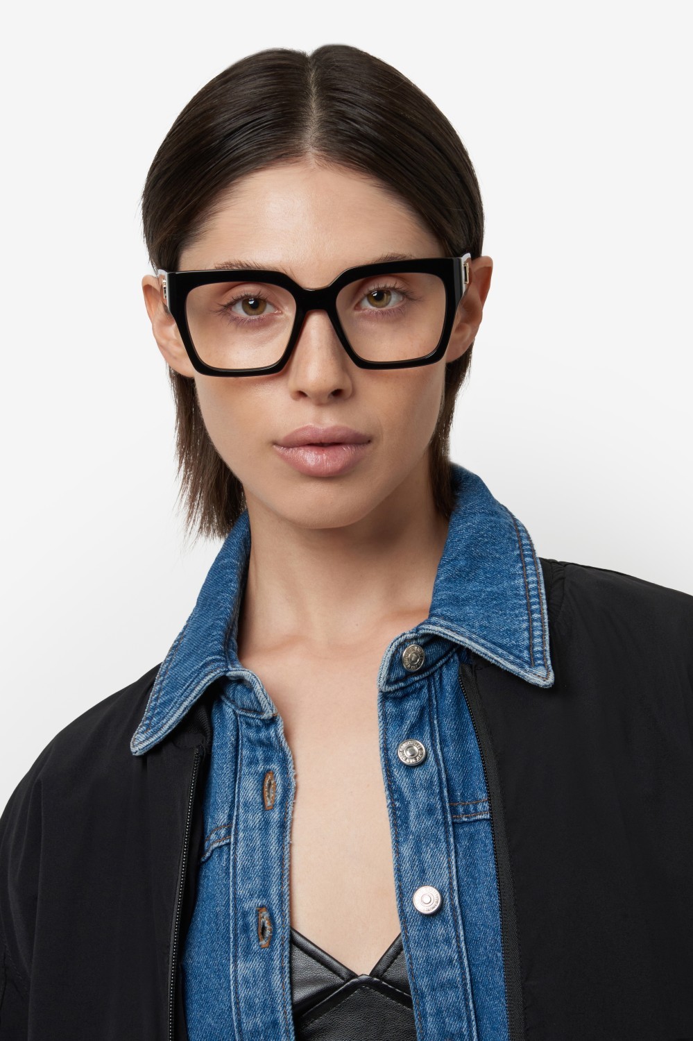 Occhiali da vista Dsquared2 D2 0151/G 108866 807 colore black forma rettangolare 