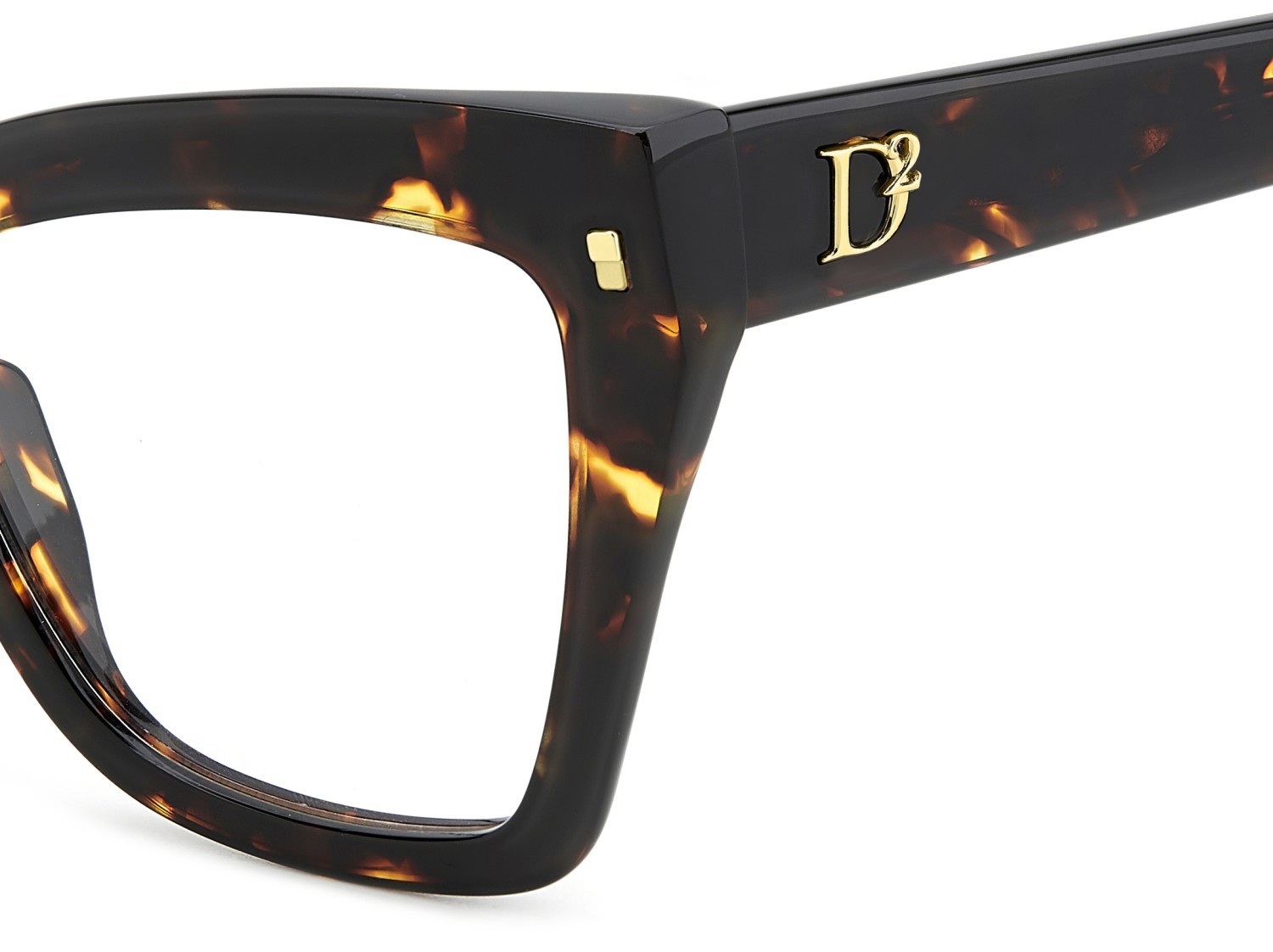 Occhiali da vista Dsquared2 D2 0152 108867 086 colore havana forma rettangolare 