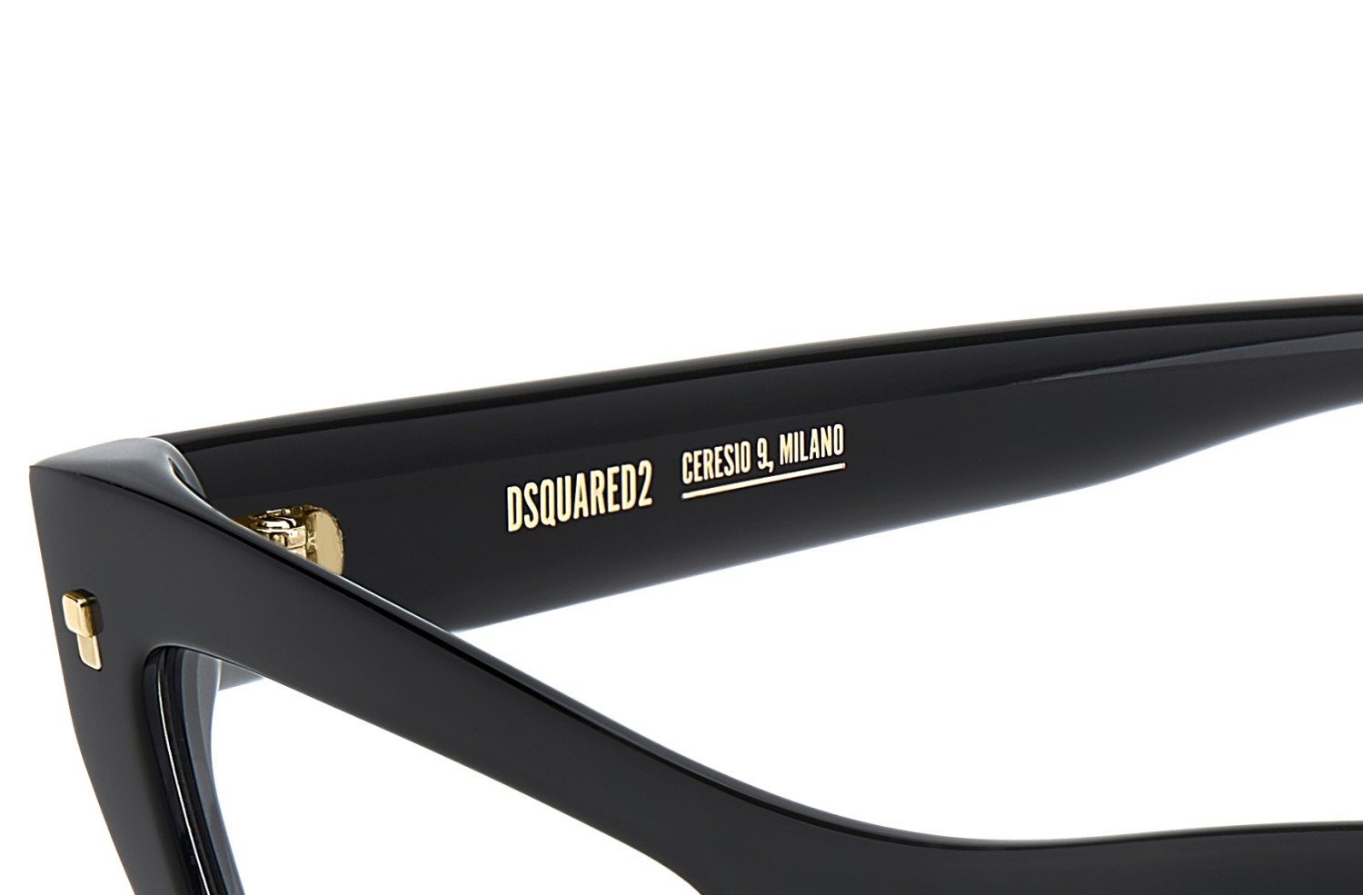 Occhiali da vista Dsquared2 D2 0153 108868 807 colore black forma rettangolare 