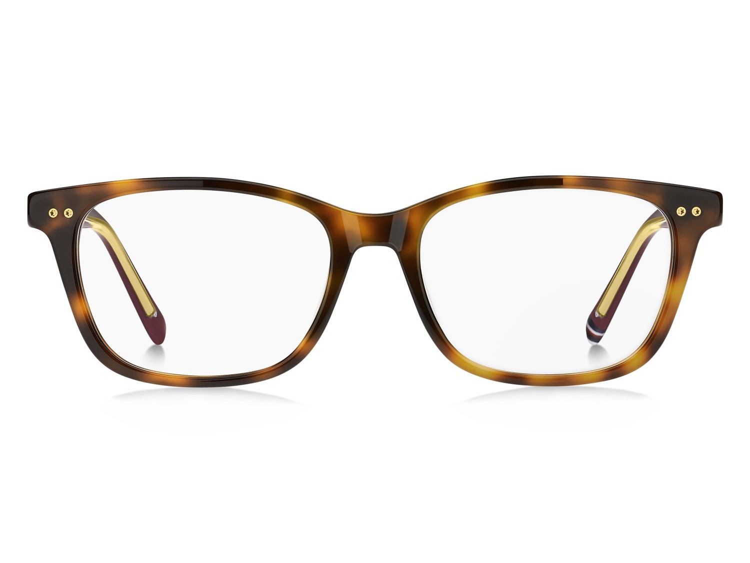 Occhiali da vista Tommy Hilfiger Th 2162 108871 9N4 colore havana brown forma rettangolare 