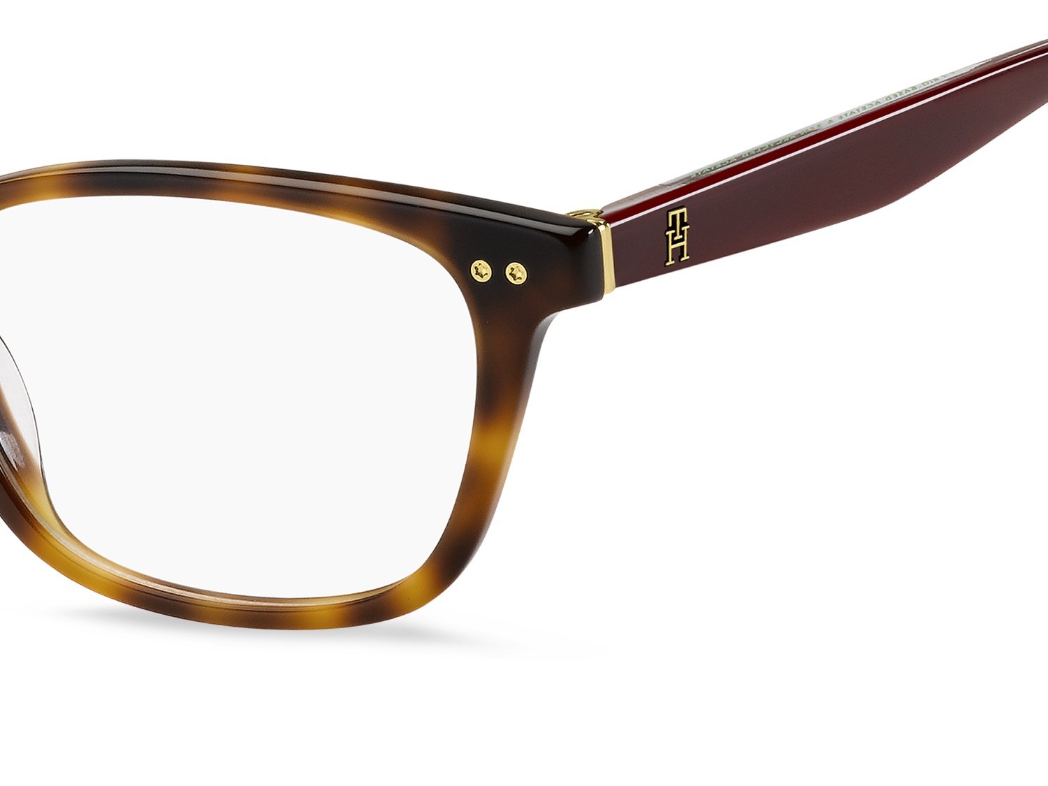 Occhiali da vista Tommy Hilfiger Th 2162 108871 9N4 colore havana brown forma rettangolare 