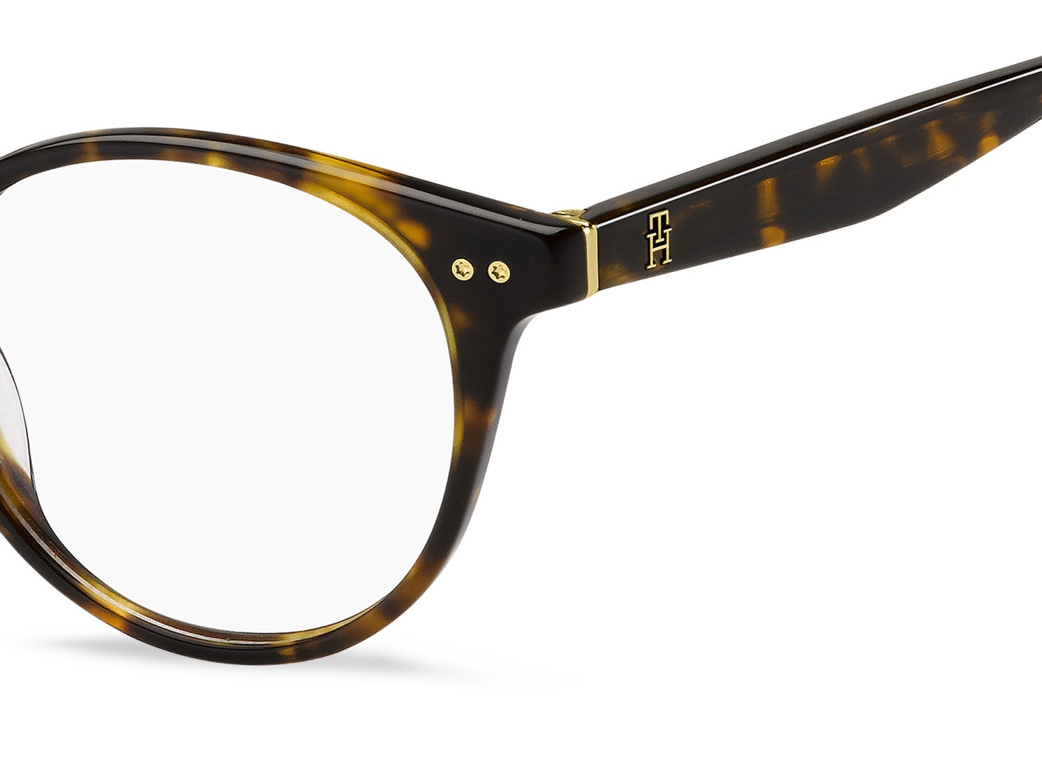 Occhiali da vista Tommy Hilfiger Th 2161 108872 086 colore havana forma pantos 