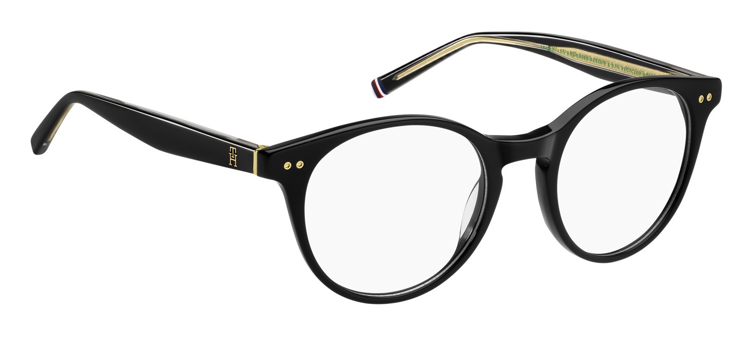 Occhiali da vista Tommy Hilfiger Th 2161 108872 807 colore black forma pantos 