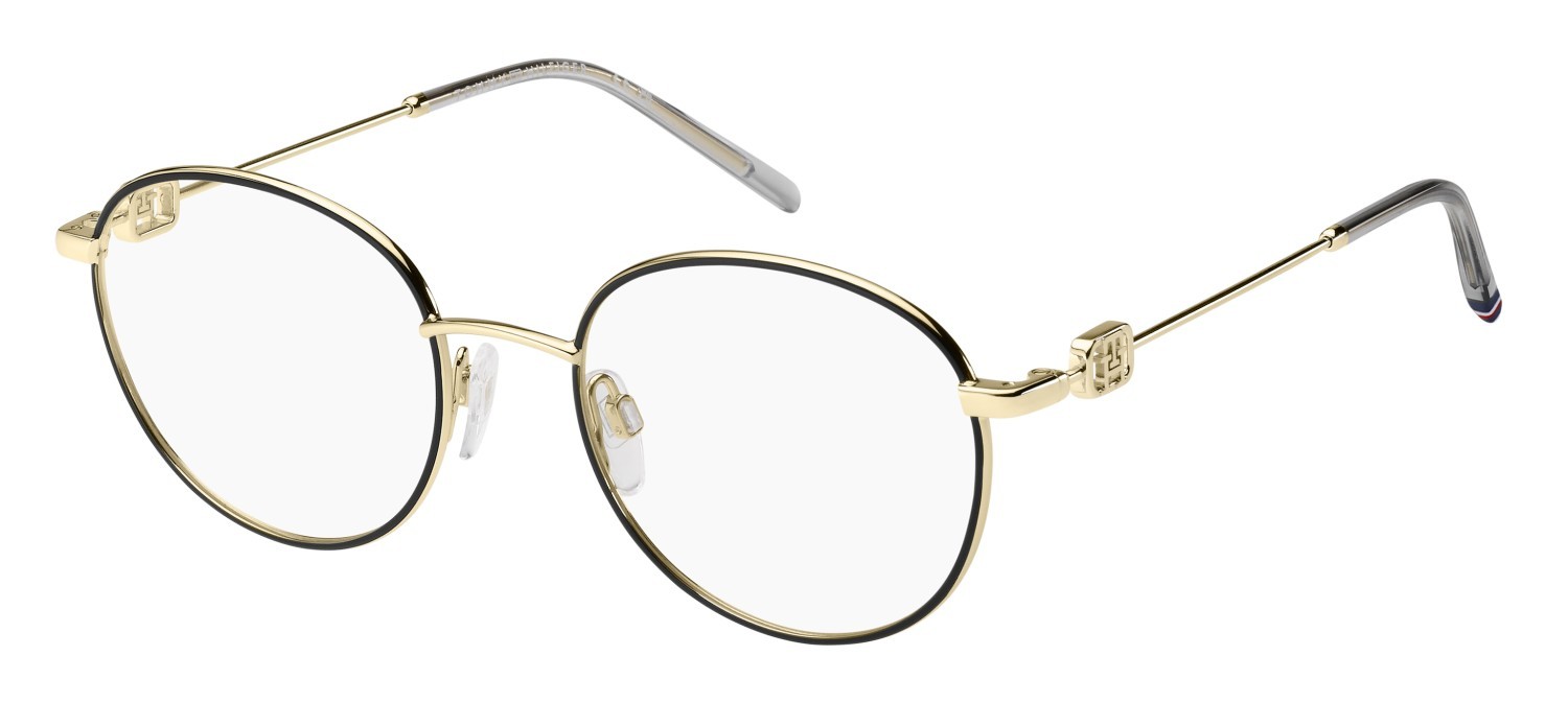 Eyeglasses Tommy Hilfiger Th 2152 108884 RHL color gold black_ shape pantos 