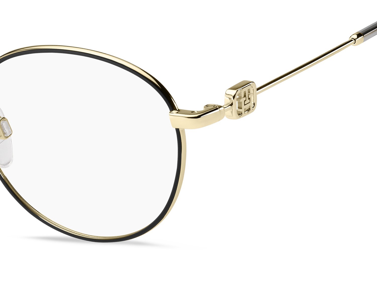 Eyeglasses Tommy Hilfiger Th 2152 108884 RHL color gold black_ shape pantos 