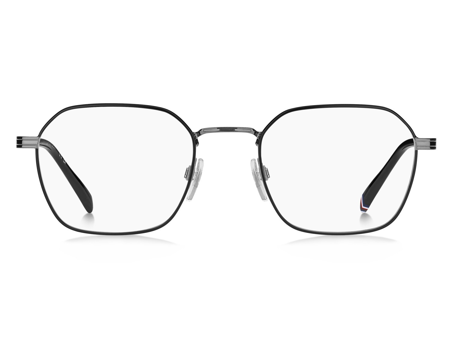 Eyeglasses Tommy Hilfiger Th 2134 108886 TI7 color matte black ruthenium shape rectangle 