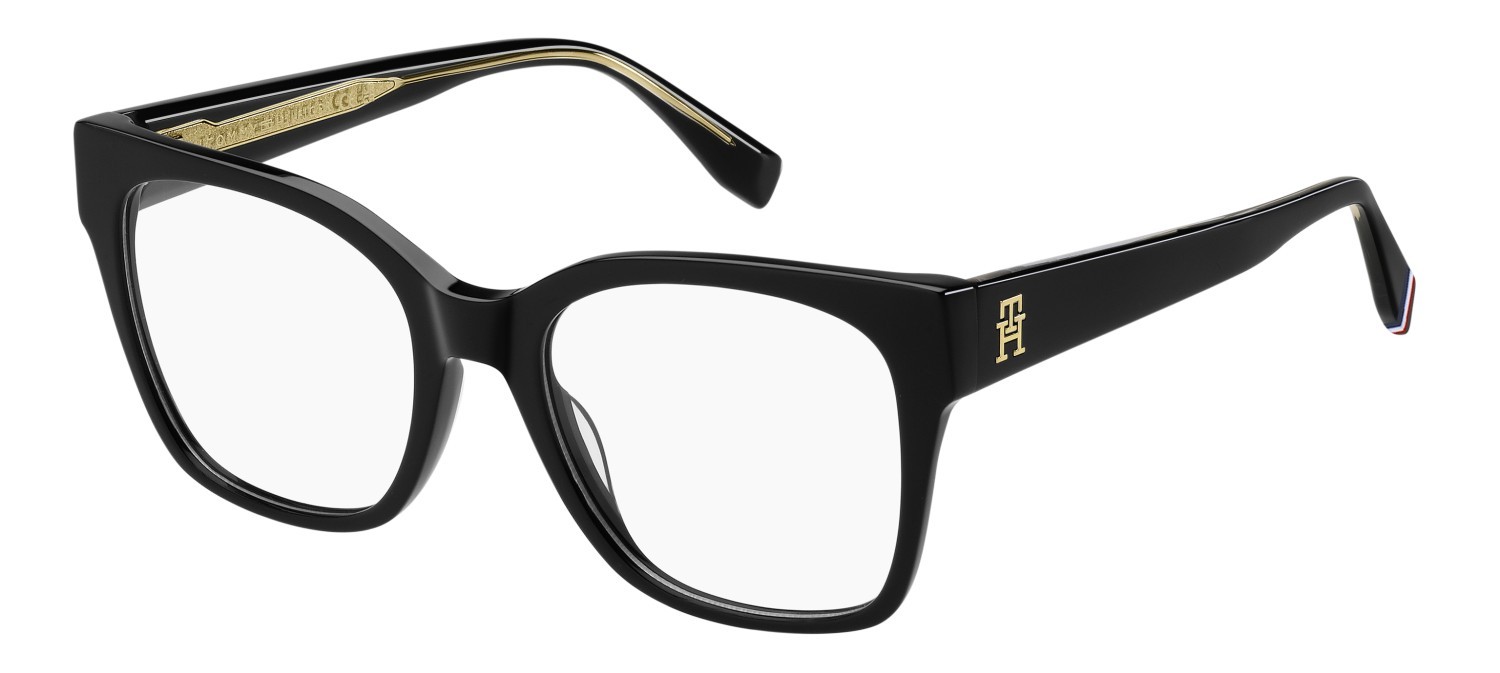 Occhiali da vista Tommy Hilfiger Th 2157 108887 807 colore black forma rettangolare 
