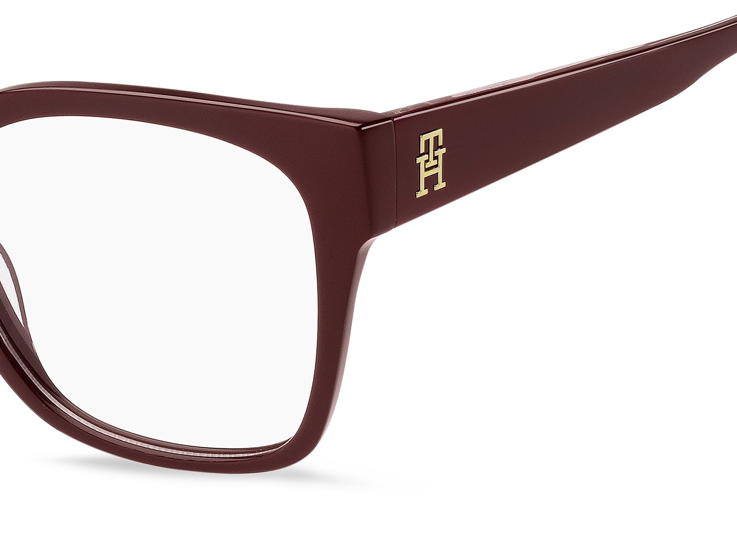 Occhiali da vista Tommy Hilfiger Th 2157 108887 LHF colore burgundy forma rettangolare 