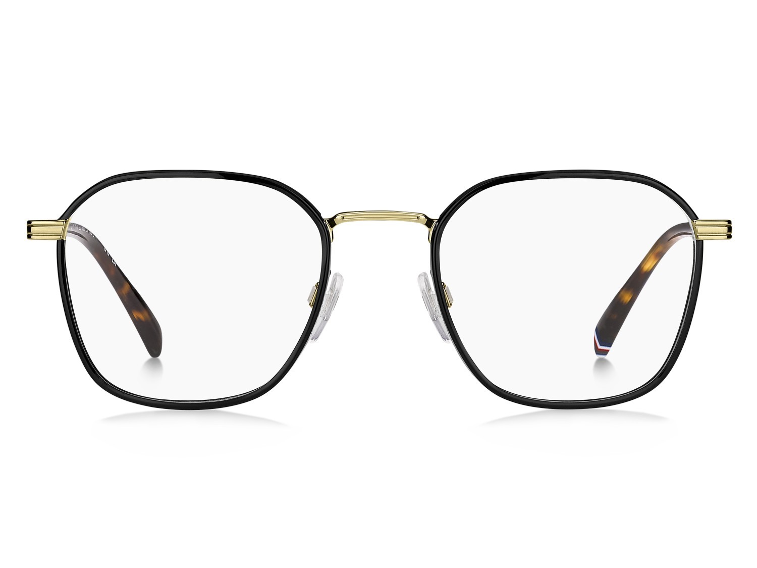 Occhiali da vista Tommy Hilfiger Th 2136 108888 RHL colore gold black_ forma rettangolare 