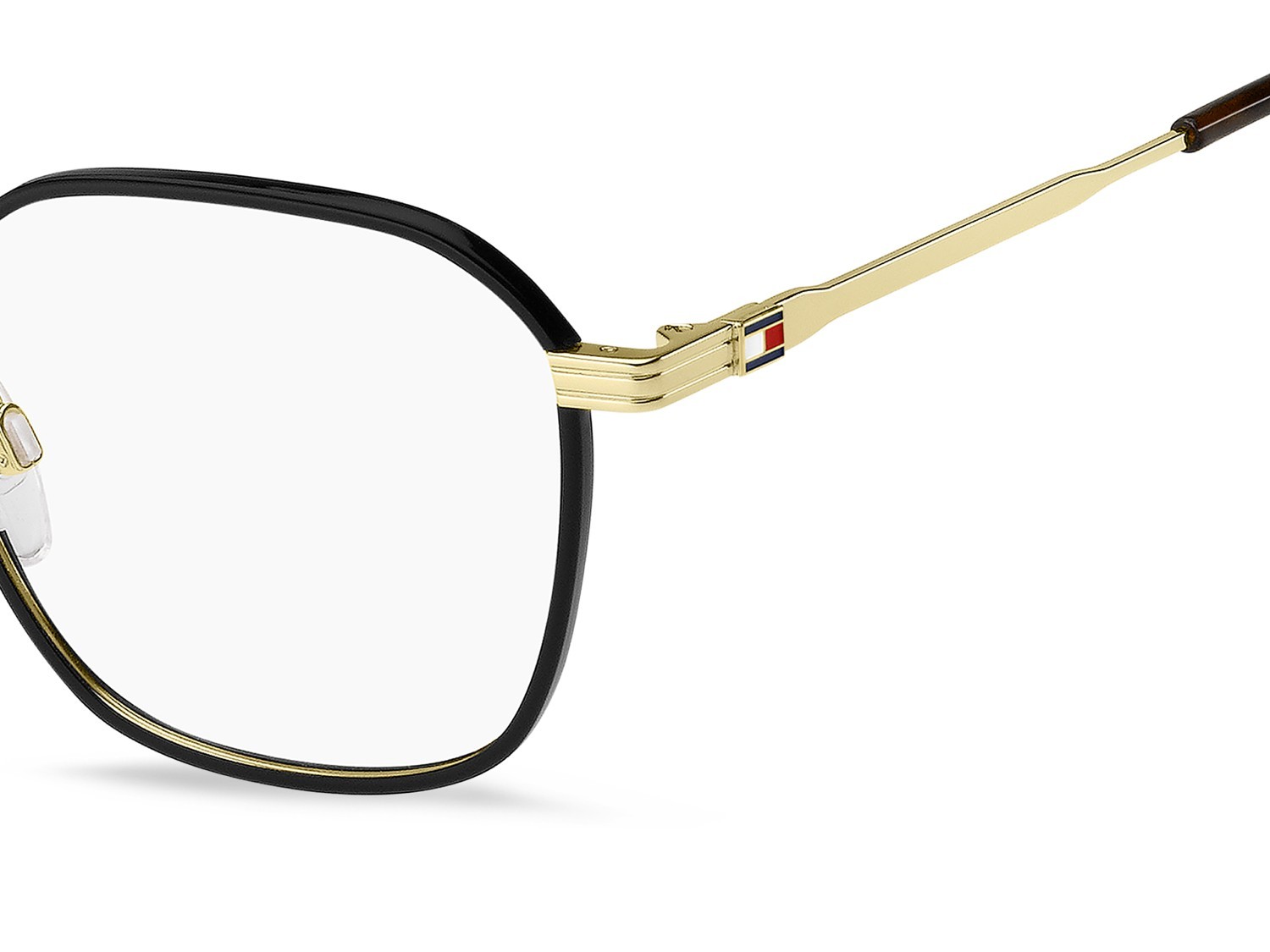 Occhiali da vista Tommy Hilfiger Th 2136 108888 RHL colore gold black_ forma rettangolare 