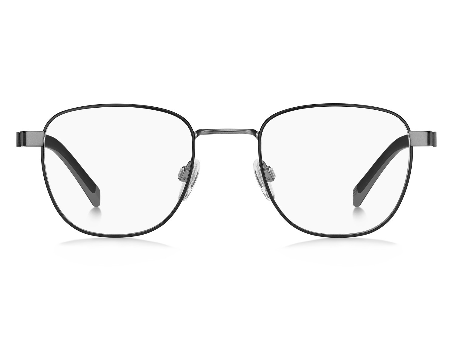 Eyeglasses Tommy Hilfiger Th 2140 108889 TI7 color matte black ruthenium shape rectangle 