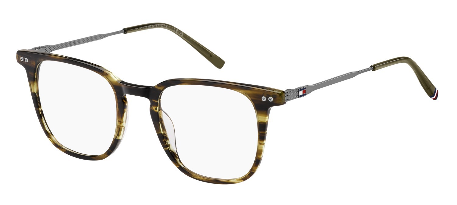 Occhiali da vista Tommy Hilfiger Th 2137 108890 EX4 colore brown horn forma rettangolare 