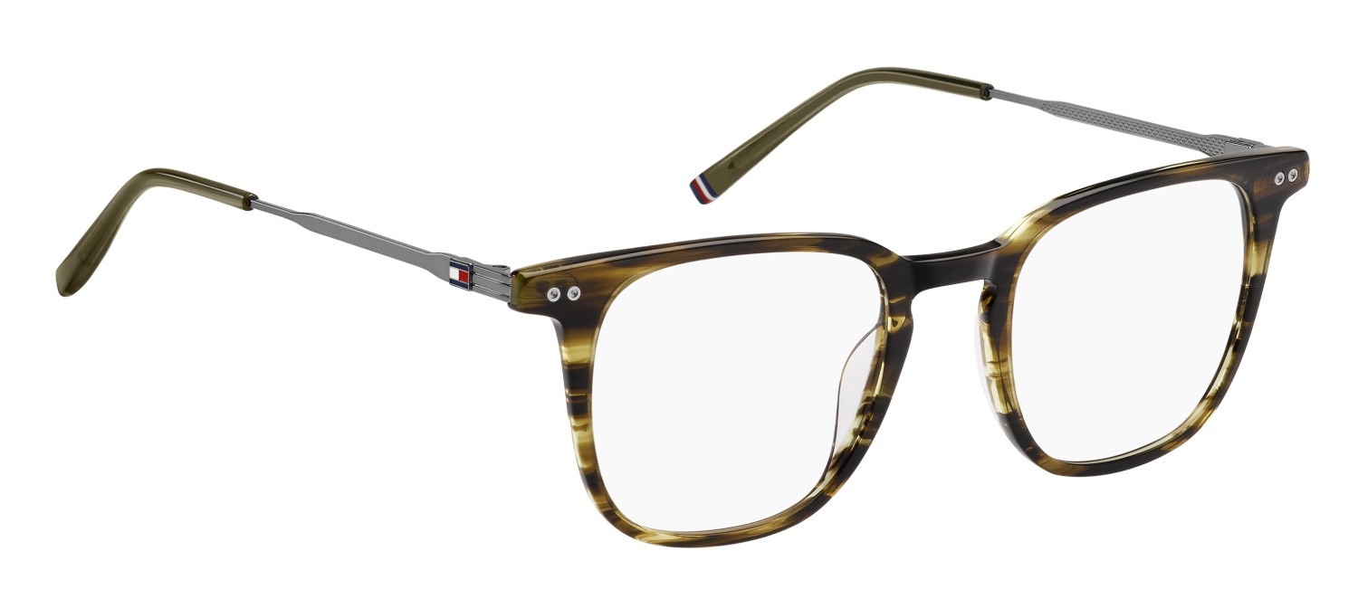 Occhiali da vista Tommy Hilfiger Th 2137 108890 EX4 colore brown horn forma rettangolare 