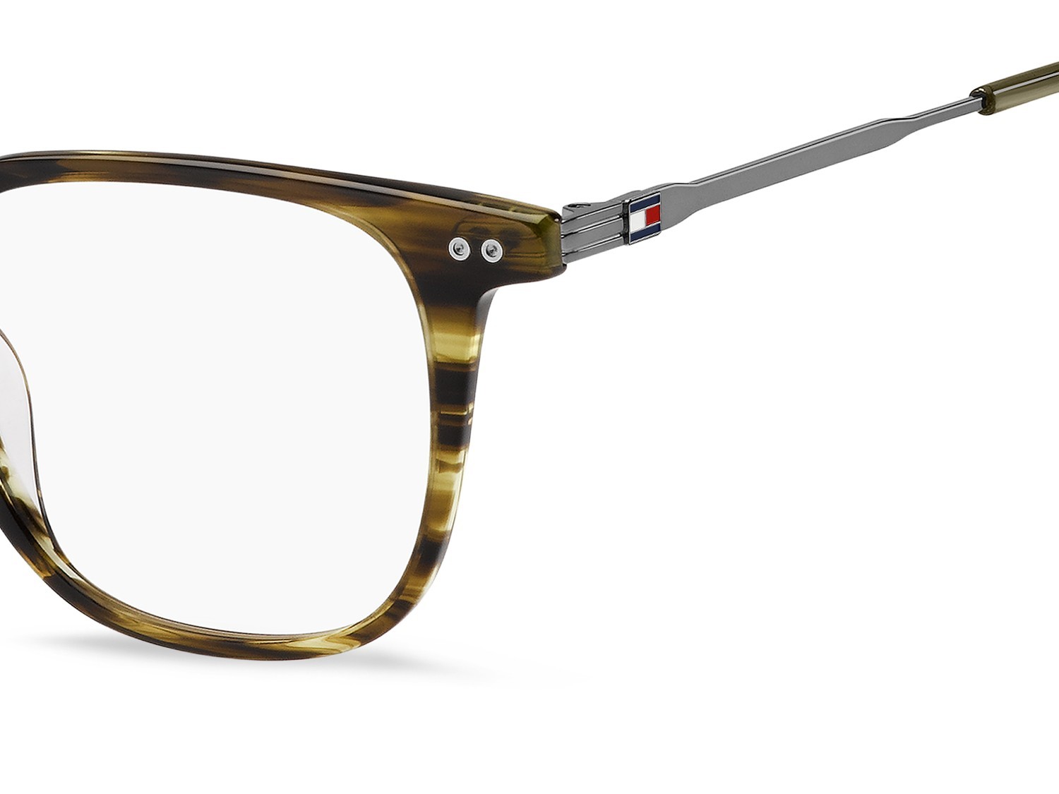 Occhiali da vista Tommy Hilfiger Th 2137 108890 EX4 colore brown horn forma rettangolare 