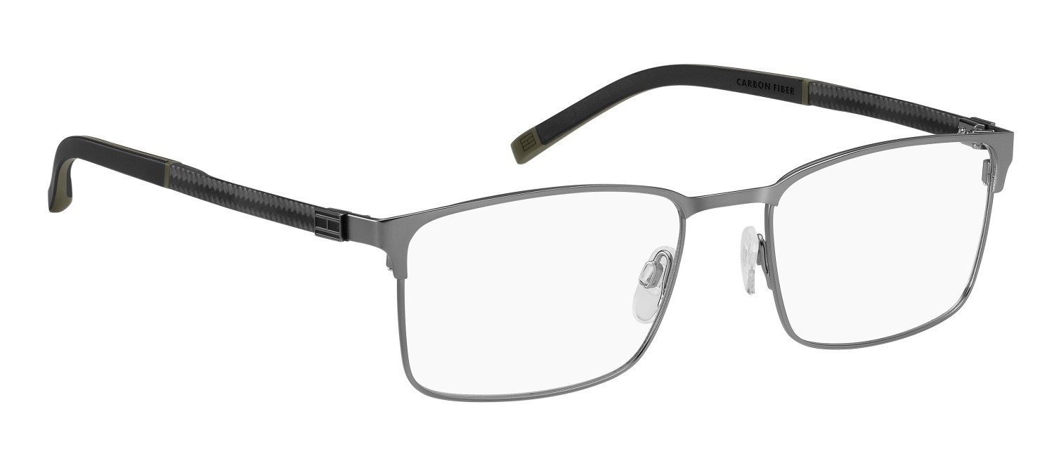 Occhiali da vista Tommy Hilfiger Th 2139 108891 SVK colore matte ruthenium black forma rettangolare 