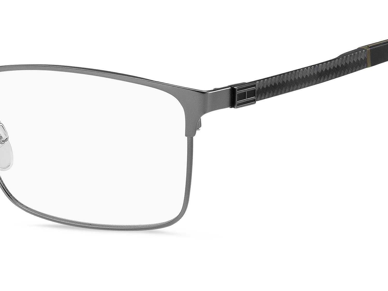 Occhiali da vista Tommy Hilfiger Th 2139 108891 SVK colore matte ruthenium black forma rettangolare 