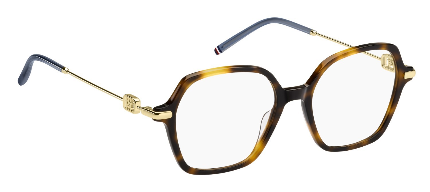 Occhiali da vista Tommy Hilfiger Th 2154 108893 086 colore havana forma rettangolare 